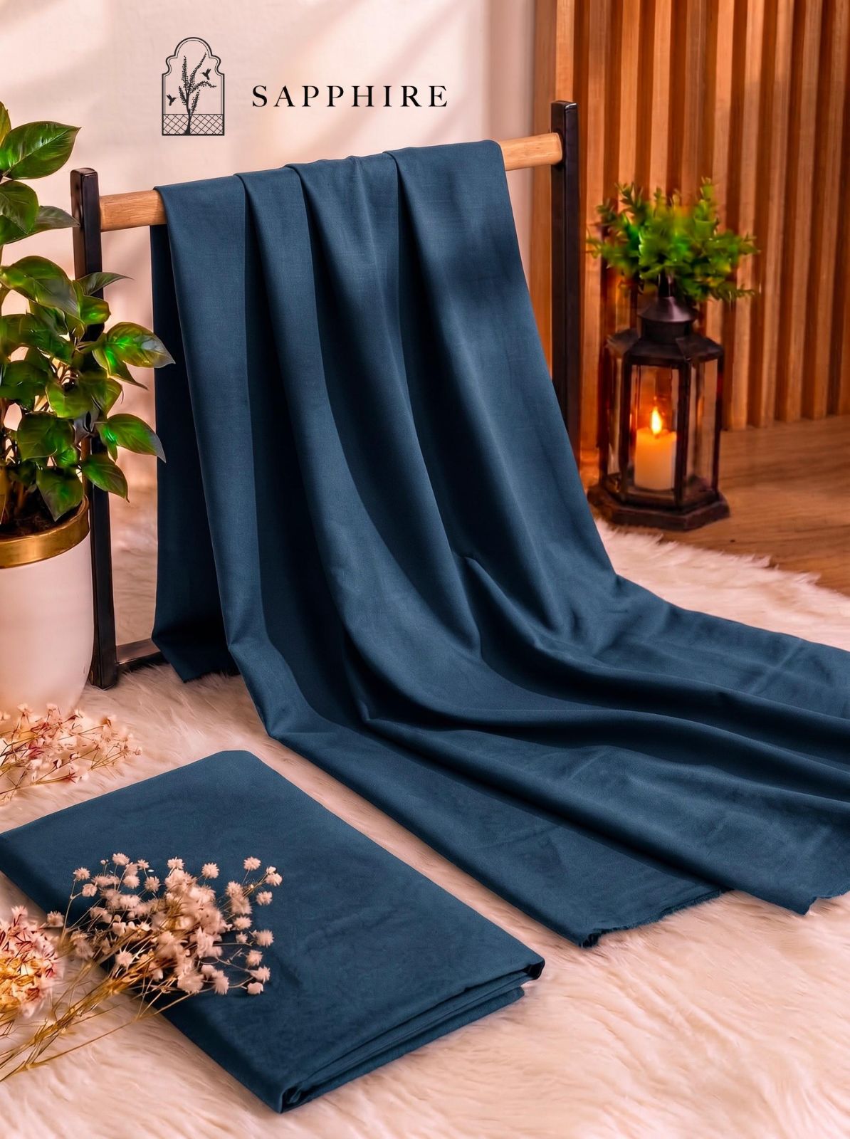 Sapphire Wash & Wear – Winter Unstitched Gents Fabric