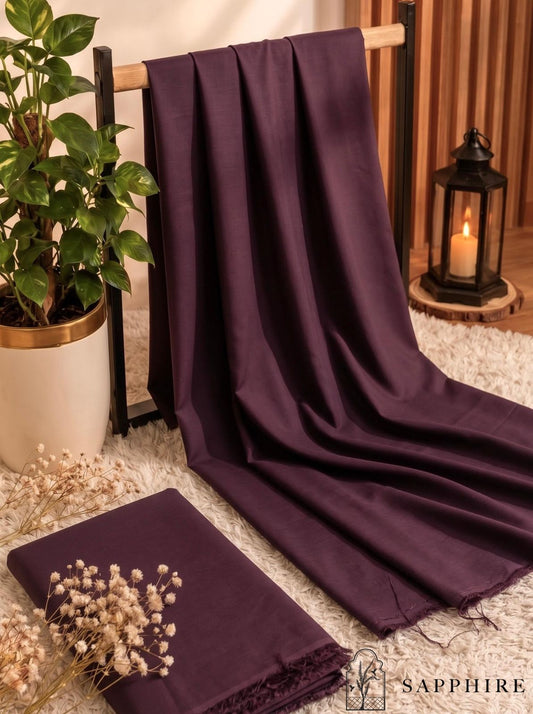 Sapphire Wash & Wear – Winter Unstitched Gents Fabric