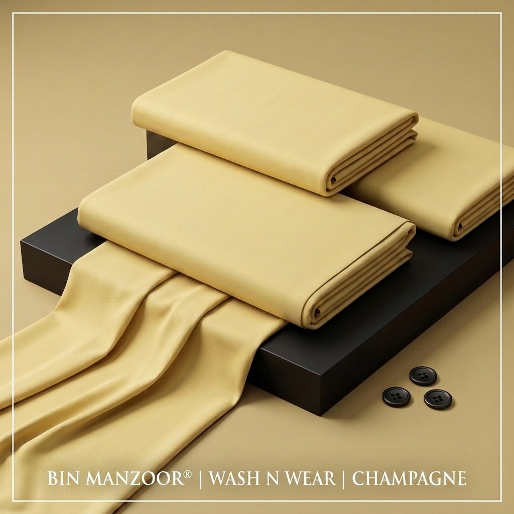 Men's Premium Wash & Wear Ustiched Suit