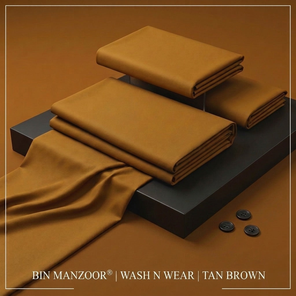 Men's Premium Wash & Wear Ustiched Suit