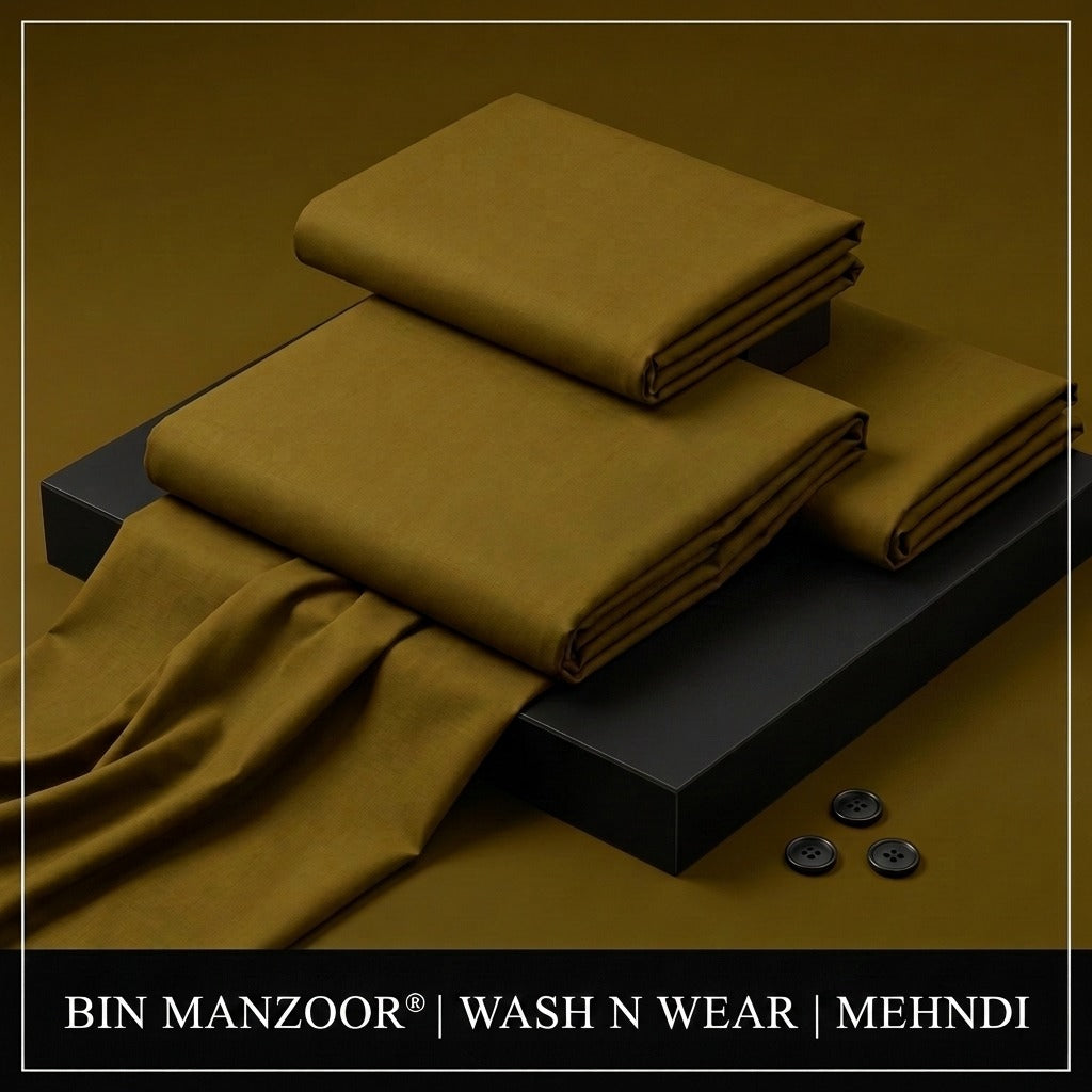 Men's Premium Wash & Wear Ustiched Suit